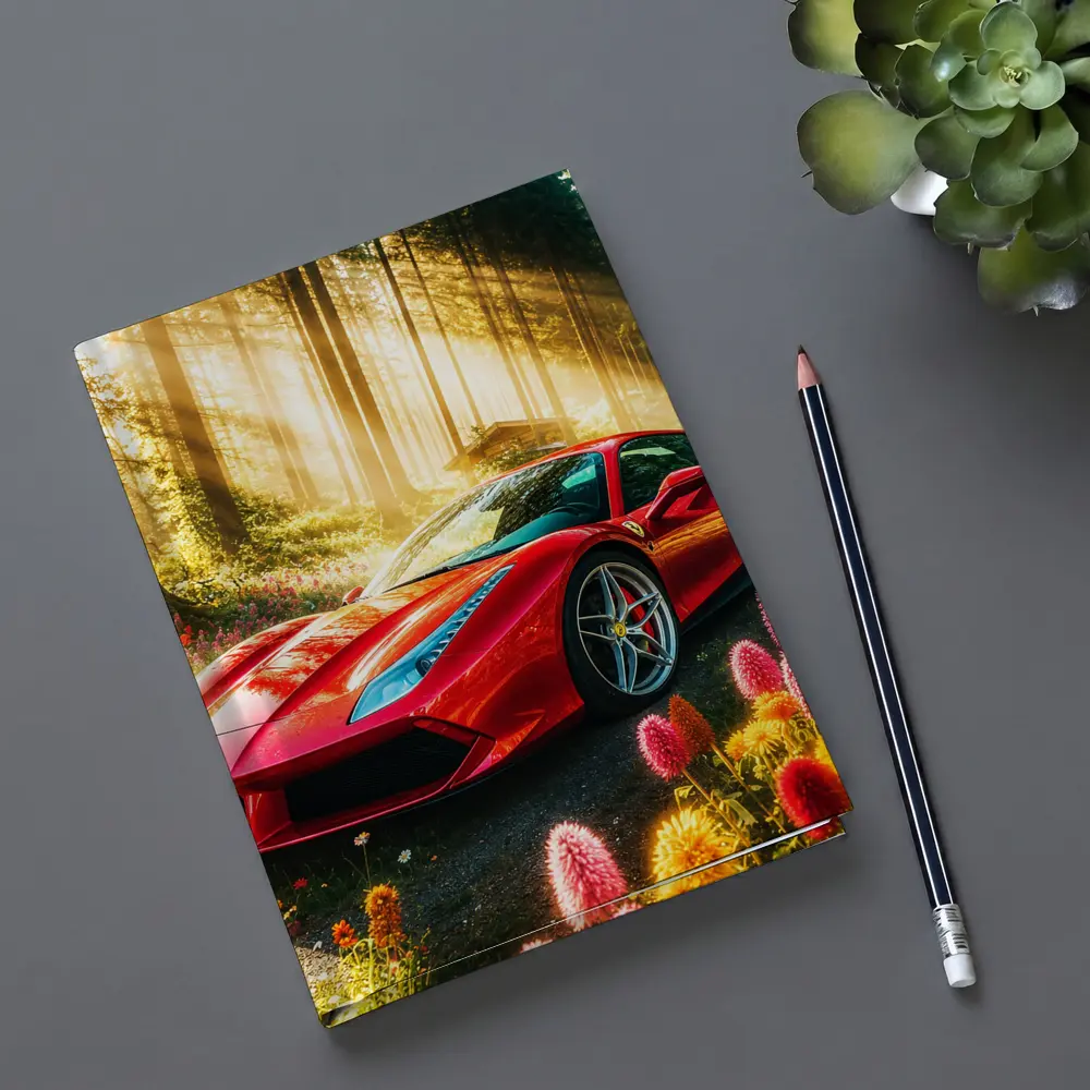 Ferrari 488 GTB Red Forest Sunlight – Notebooks