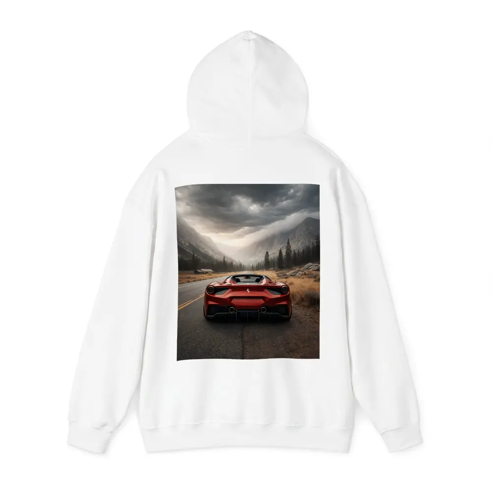 Ferrari 488 Spider Mountain Road Moody Sky – Hoodies