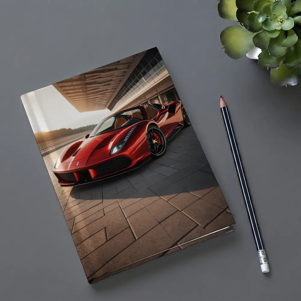 Ferrari 488 Spider at Sunny Racetrack – Notebooks