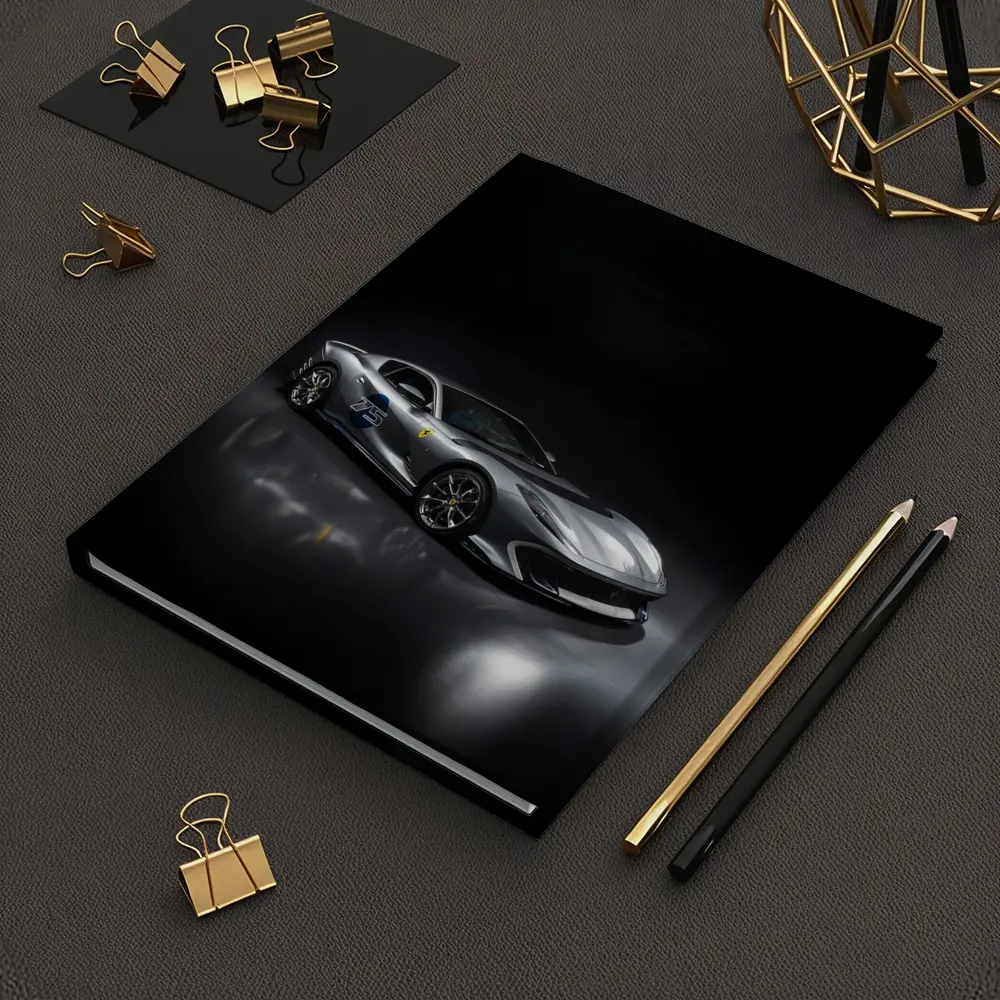 Ferrari 812 Competizione Silver Dark Studio – Notebooks