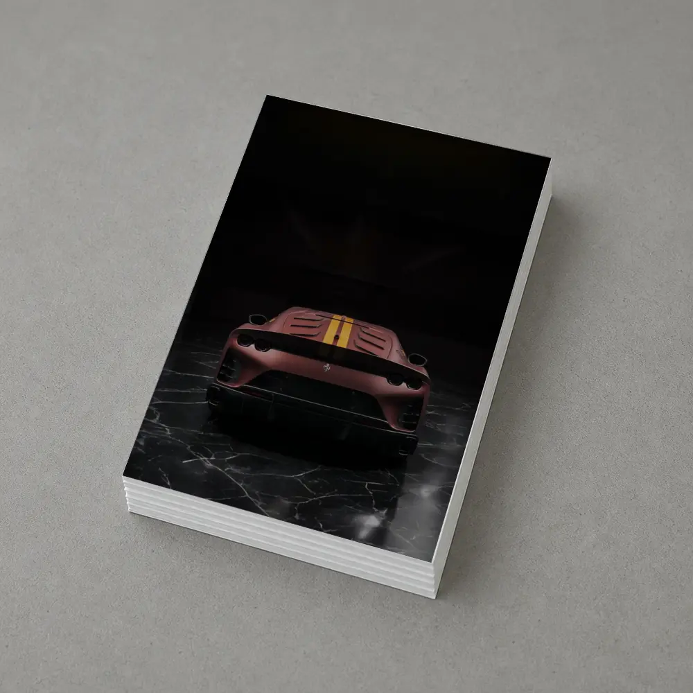 Ferrari 812 Competizione Dark Marble Studio – Postcards