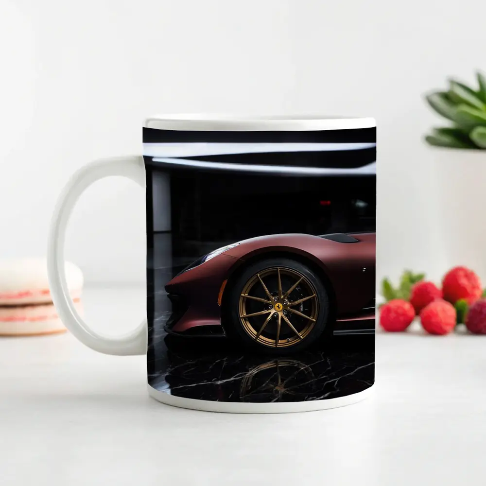 Ferrari 812 Competizione Dark Marble Garage – Mugs