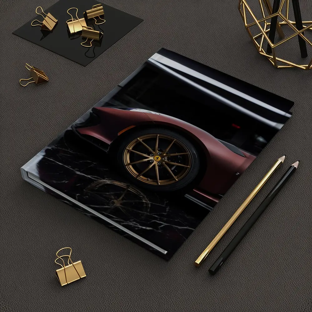 Ferrari 812 Competizione Dark Marble Garage – Notebooks