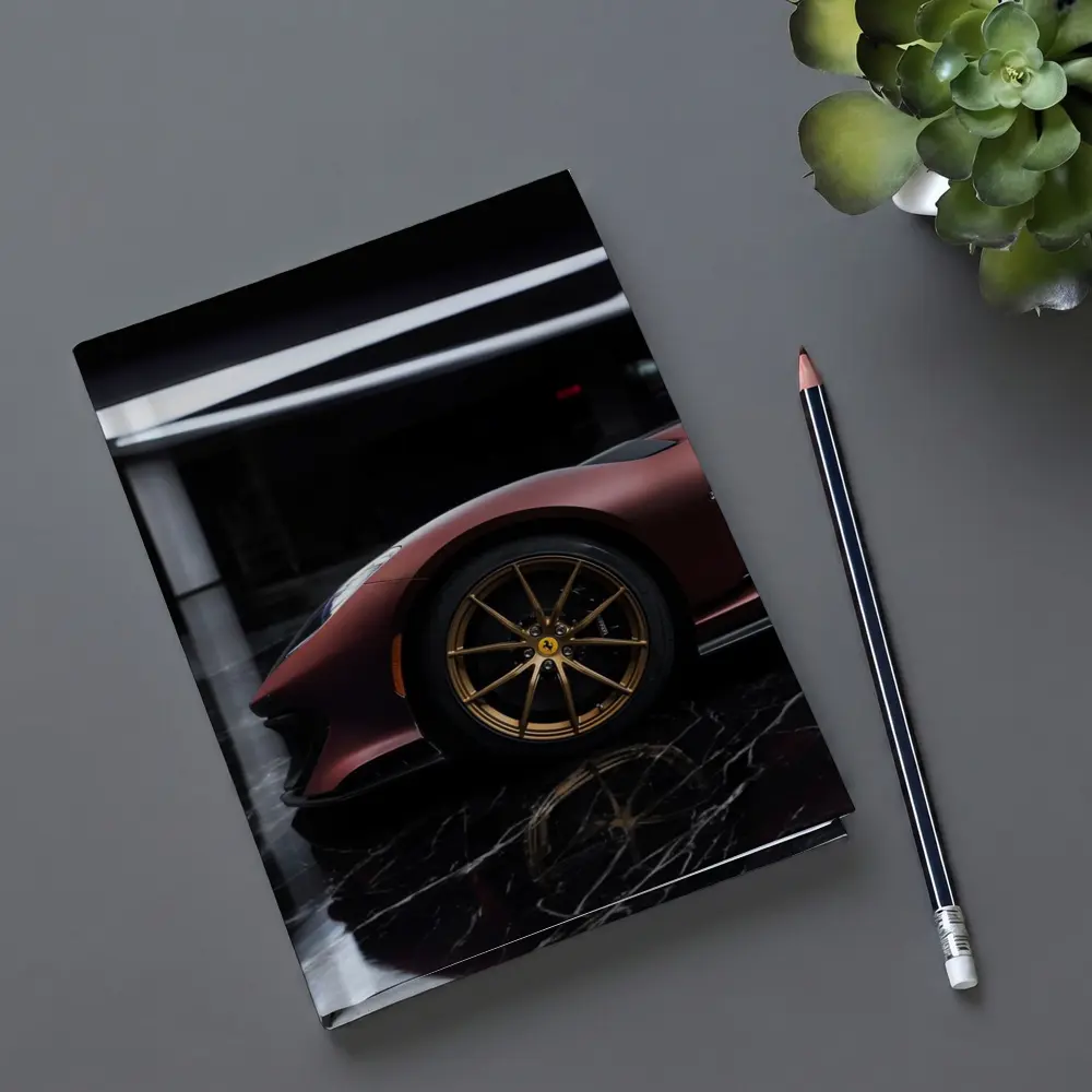 Ferrari 812 Competizione Dark Marble Garage – Notebooks