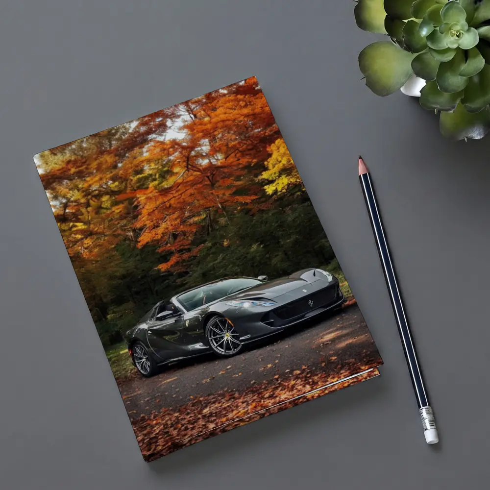 Ferrari 812 GTS Dark Autumn Forest – Notebooks