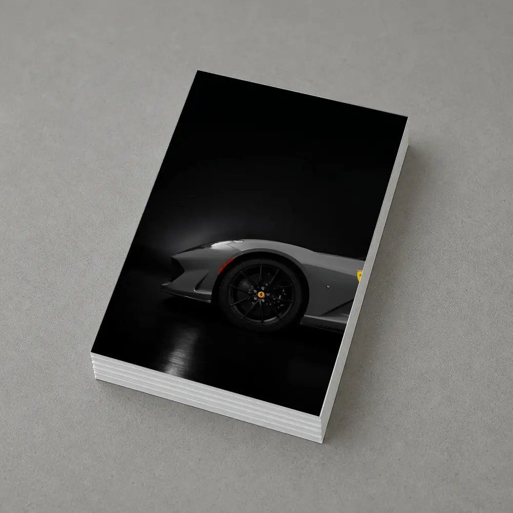 Ferrari 812 GTS Dark Studio Shot – Postcards