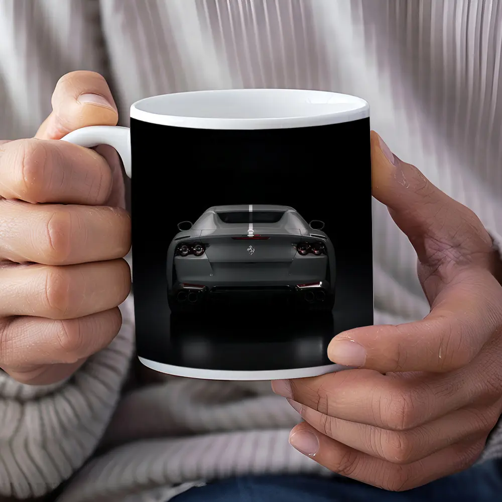 Ferrari 812 Superfast Rear Dark Studio – Mugs