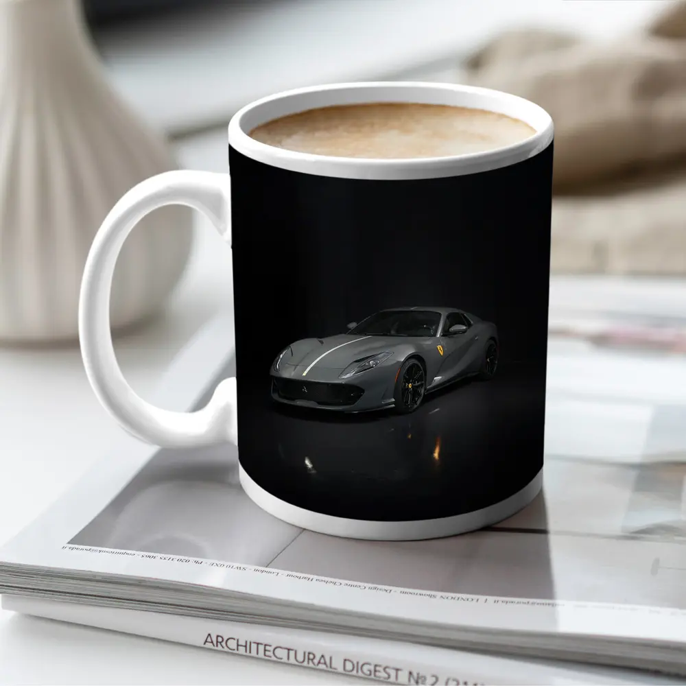 Ferrari 812 GTS Dark Studio Shot – Mugs
