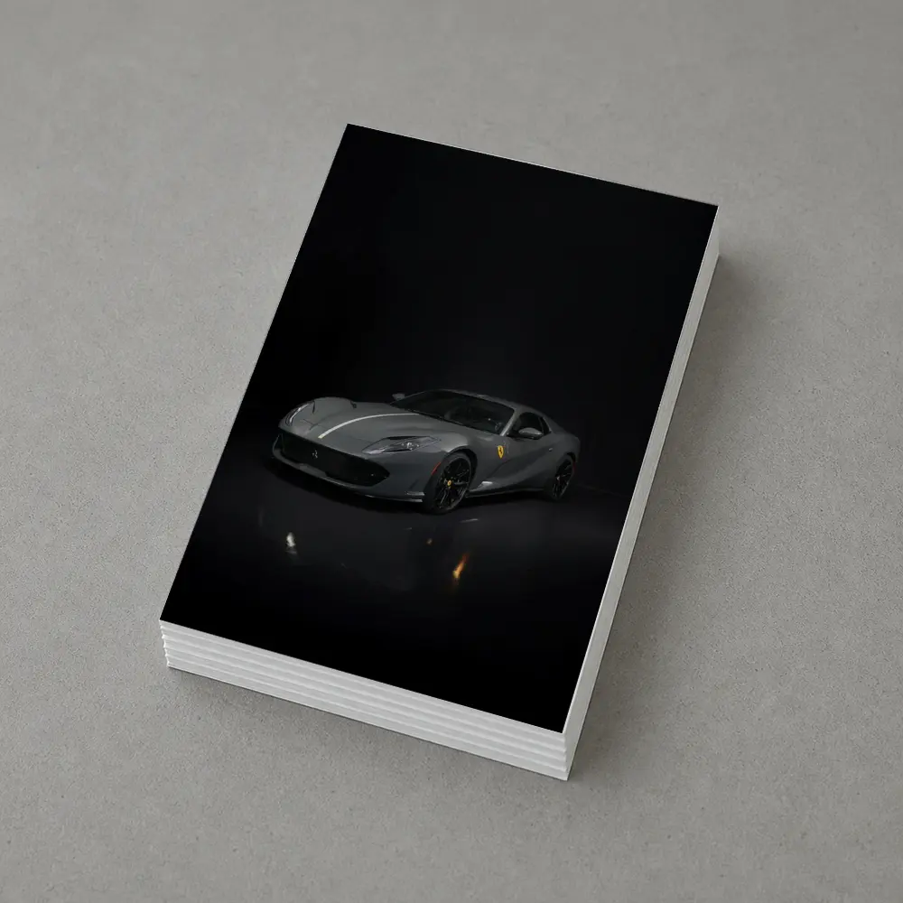 Ferrari 812 GTS Dark Studio Shot – Postcards