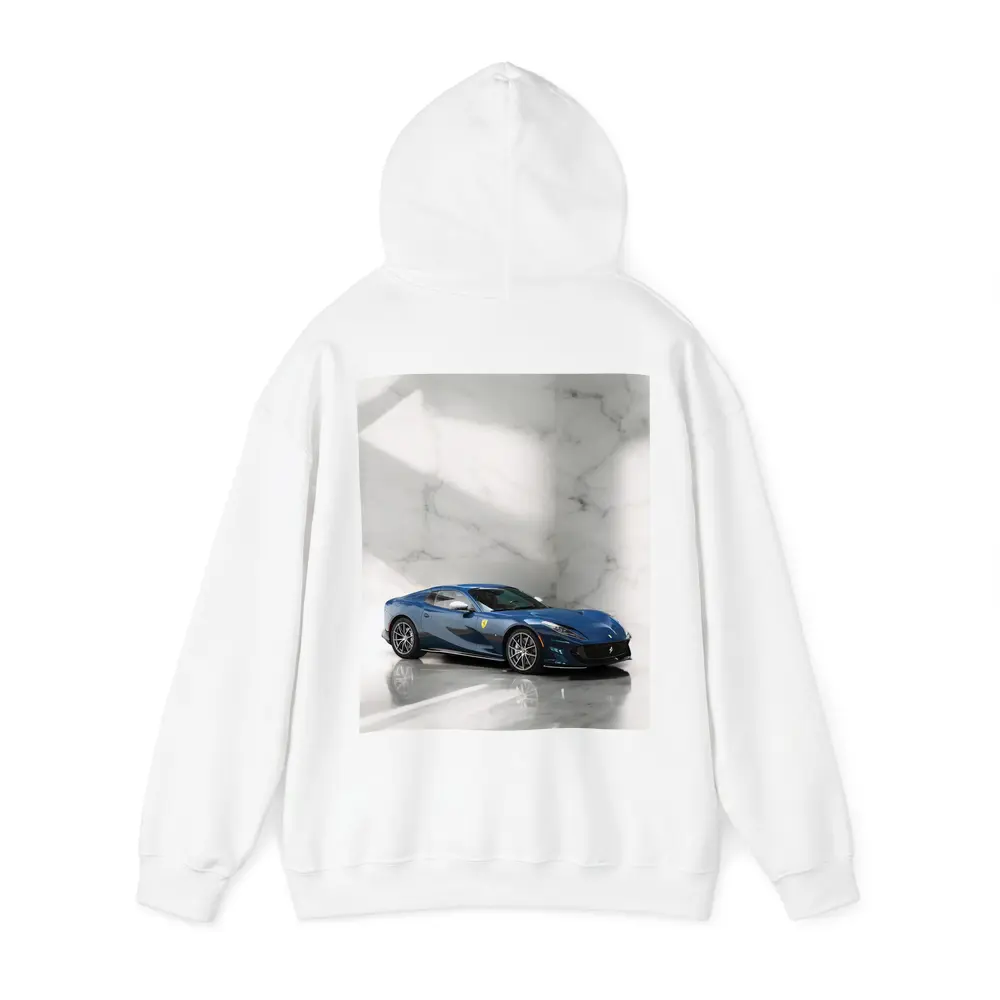 Ferrari 812 Superfast Blue Marble Studio – Hoodies