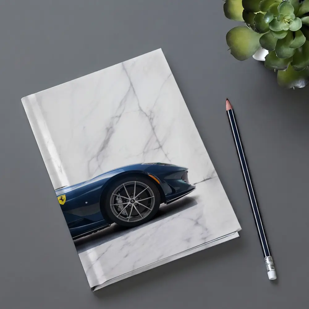 Ferrari 812 GTS Deep Blue Marble Studio – Notebooks