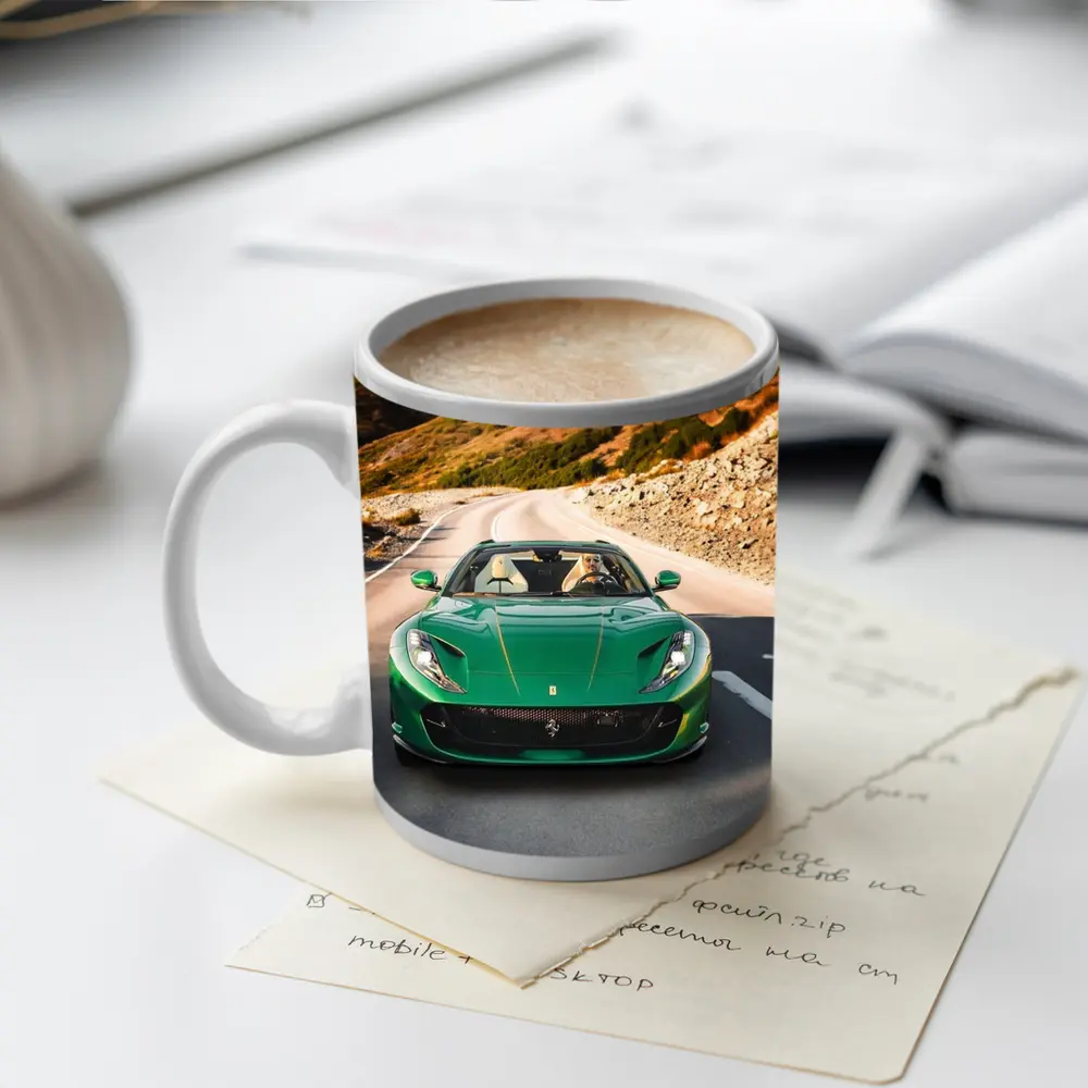 Ferrari 812 GTS Green Mountain Road Drive – Mugs