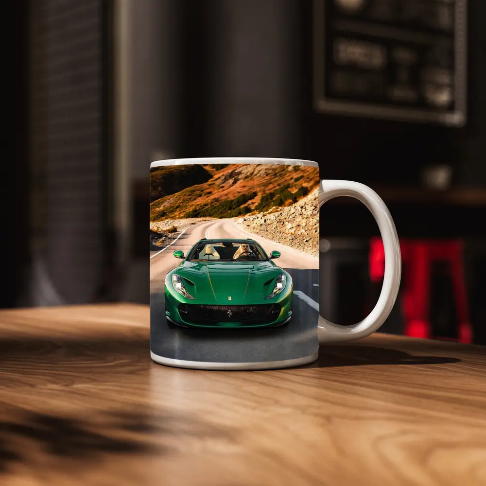 Ferrari 812 GTS Green Mountain Road Drive – Mugs