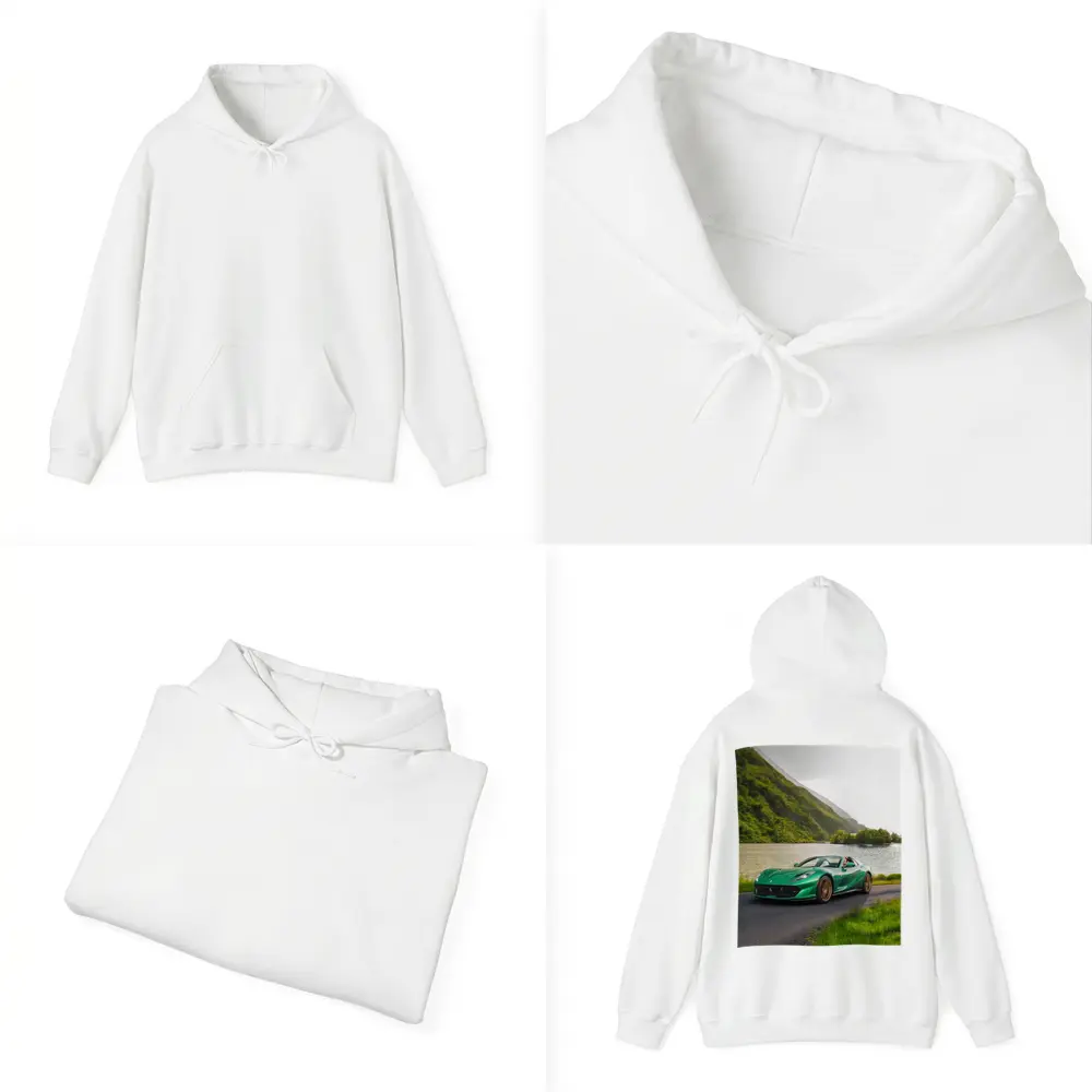 Ferrari 812 GTS Green Mountain Lake Road – Hoodies