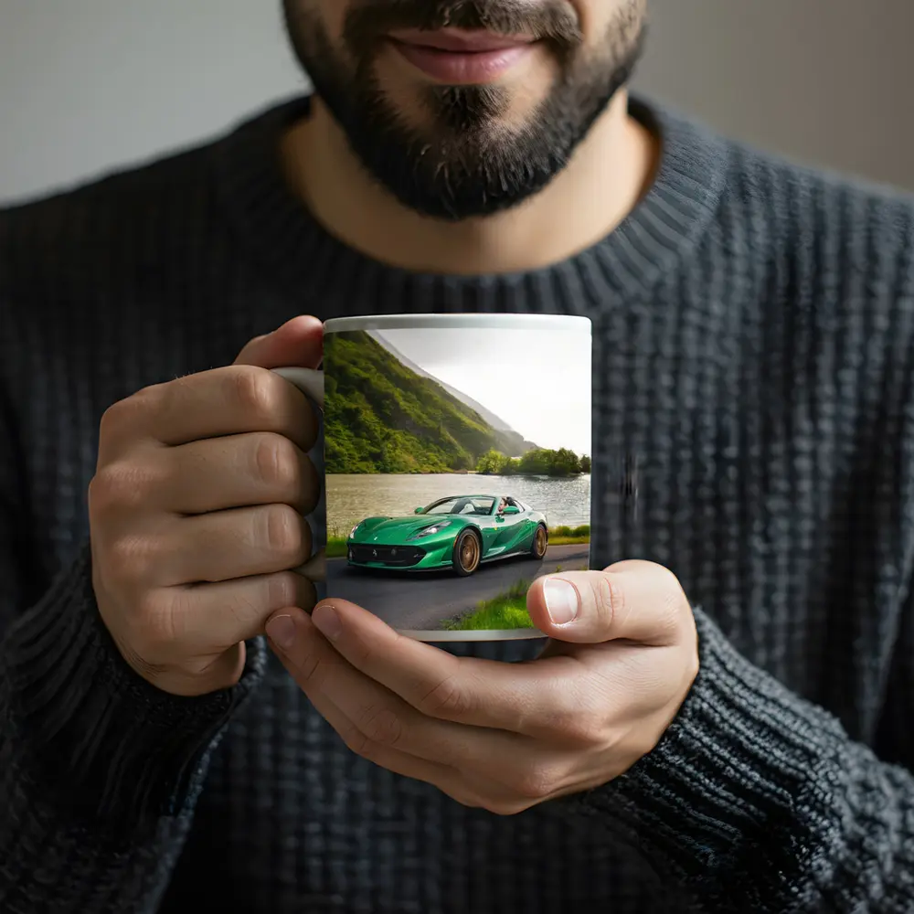 Ferrari 812 GTS Green Mountain Lake Road – Mugs
