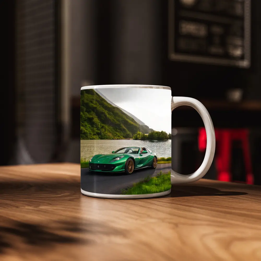 Ferrari 812 GTS Green Mountain Lake Road – Mugs