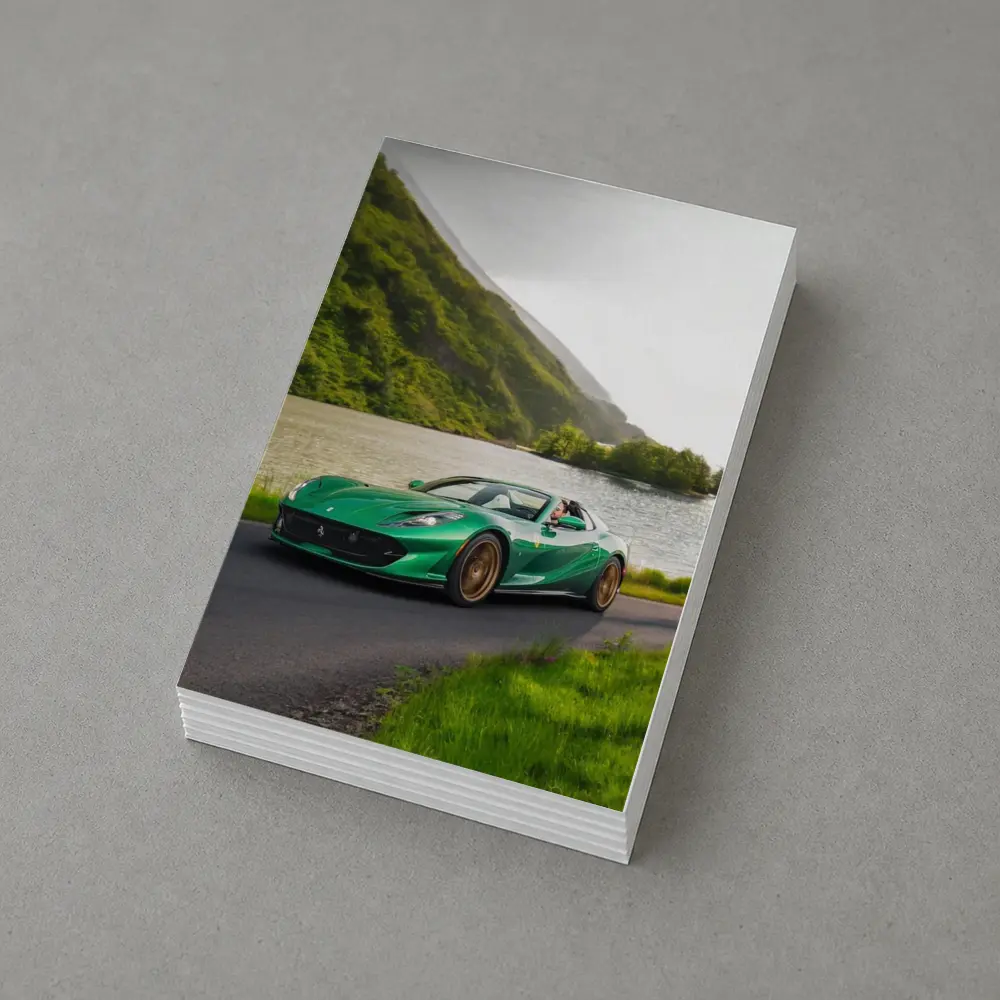 Ferrari 812 GTS Green Mountain Lake Road – Postcards