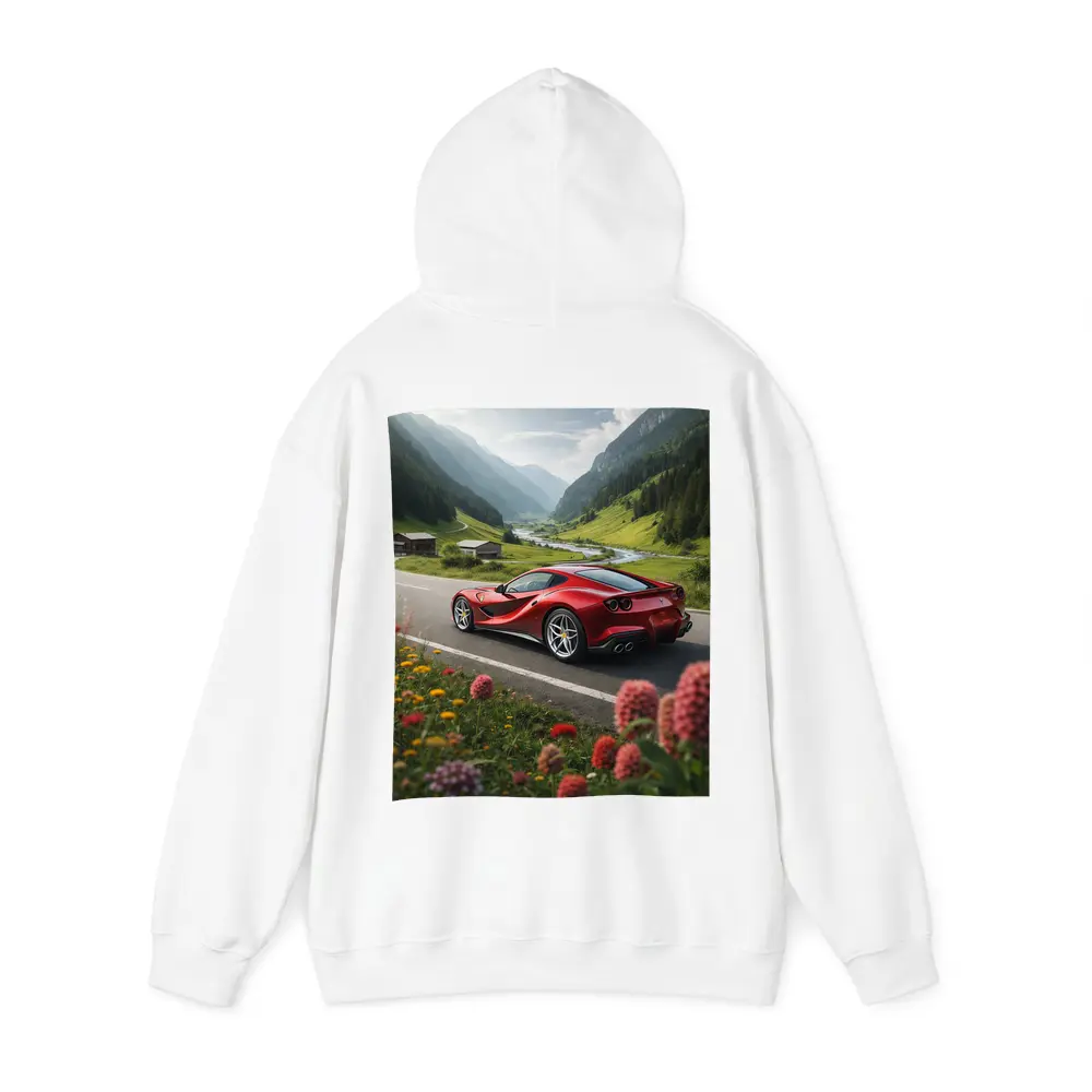 Ferrari 812 Superfast Alpine Valley Road – Hoodies