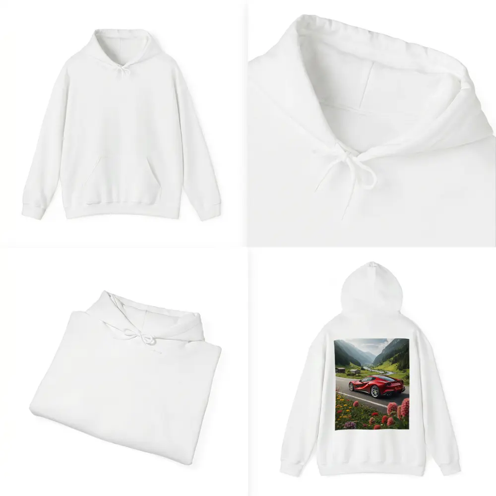 Ferrari 812 Superfast Alpine Valley Road – Hoodies