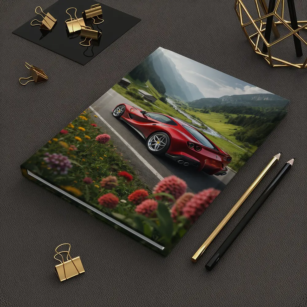 Ferrari 812 Superfast Alpine Valley Road – Notebooks