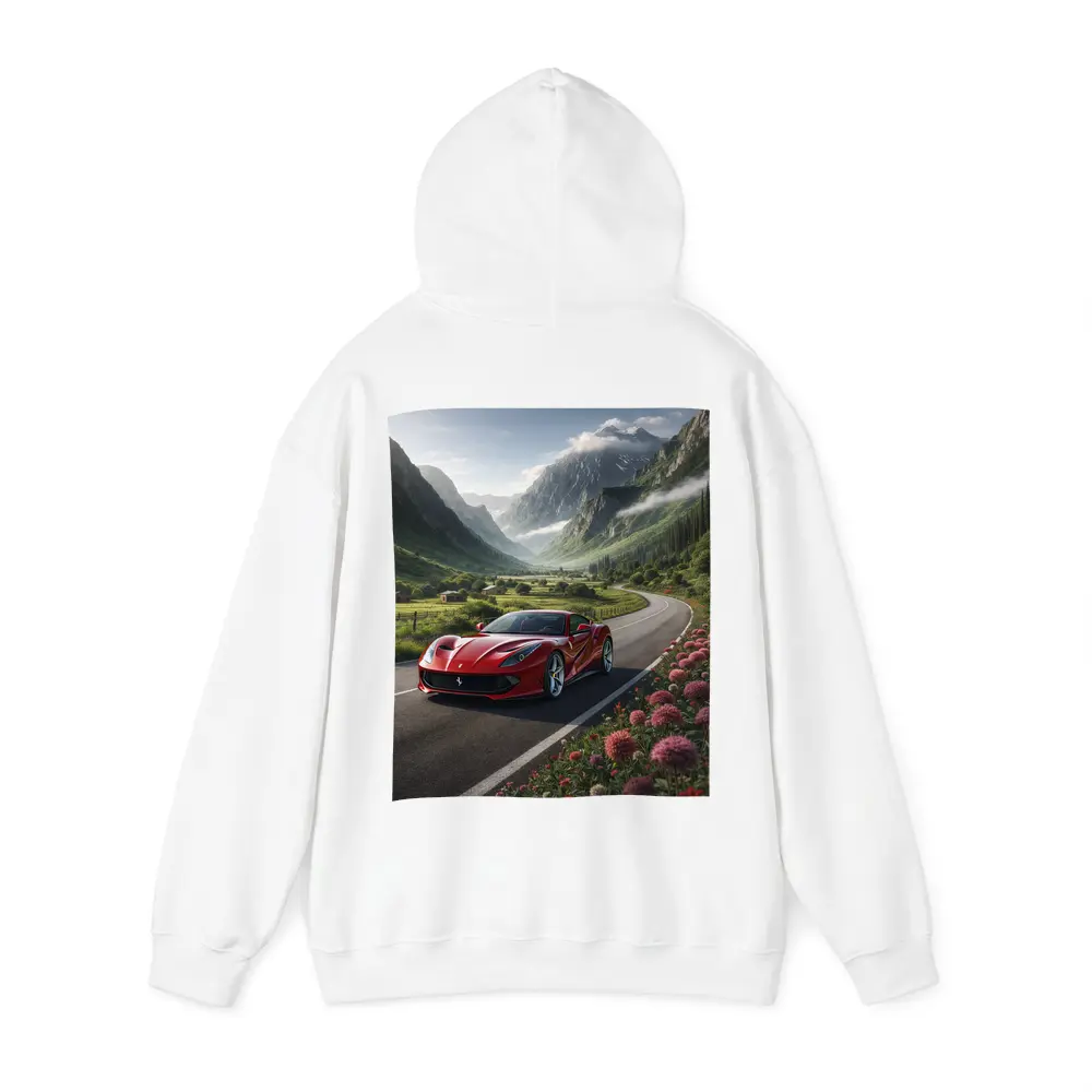 Ferrari 812 Superfast Mountain Valley Road – Hoodies