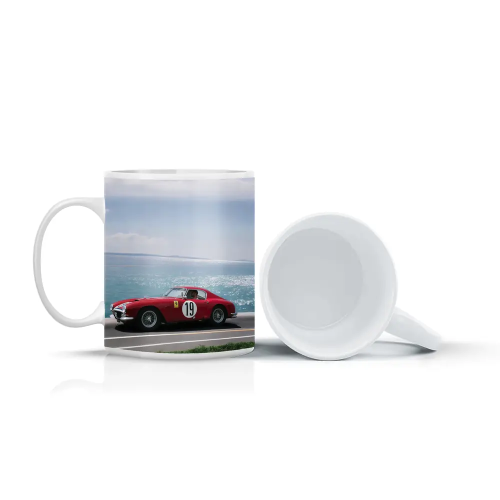 Ferrari Classic Race Car Coastal Road Drive – Mugs