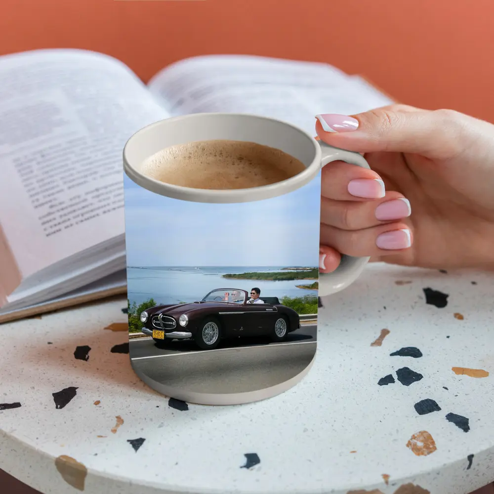 Classic Ferrari Convertible Coastal Road Drive – Mugs