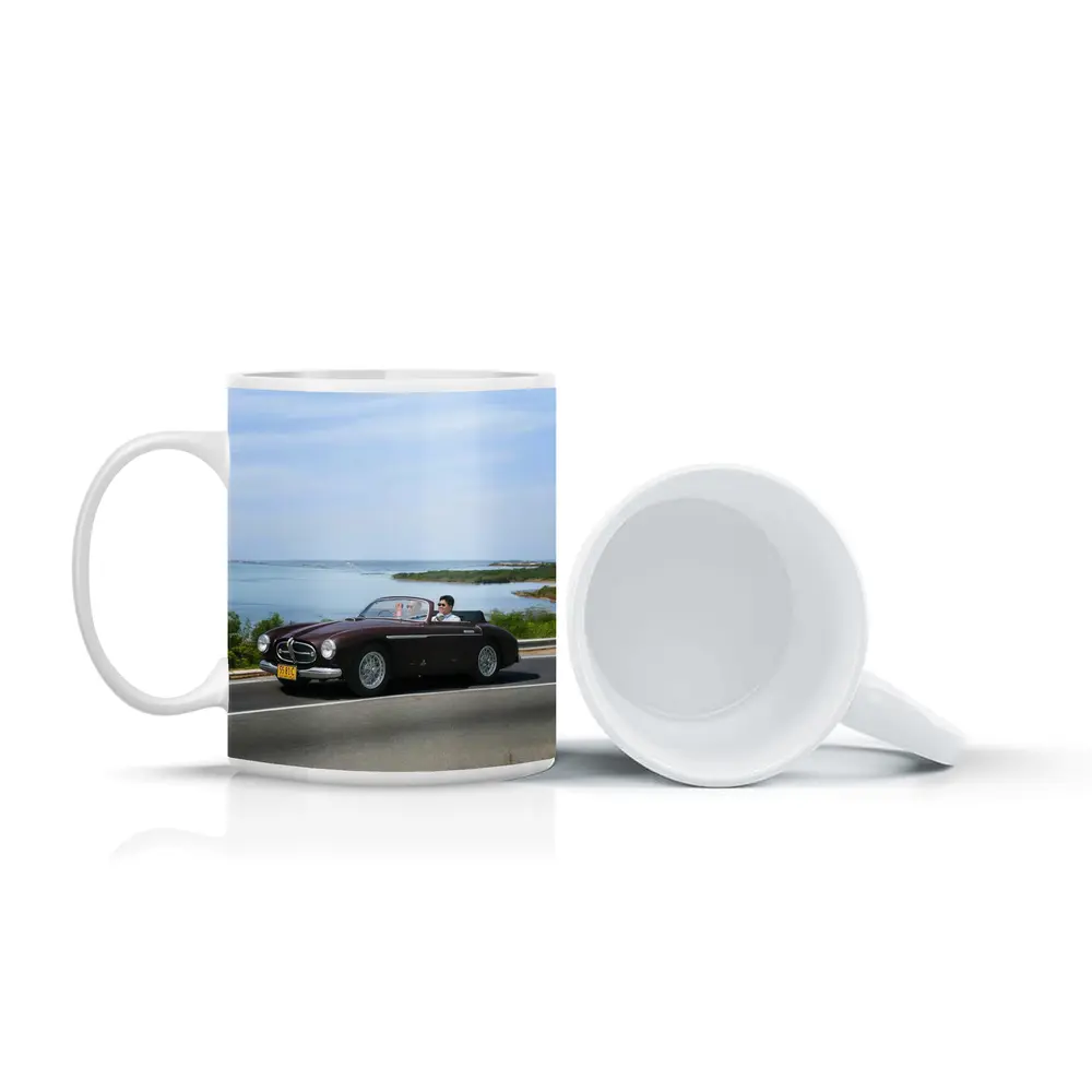 Classic Ferrari Convertible Coastal Road Drive – Mugs