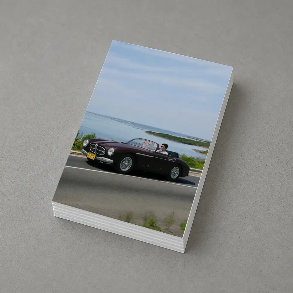 Classic Ferrari Convertible Coastal Road Drive – Postcards