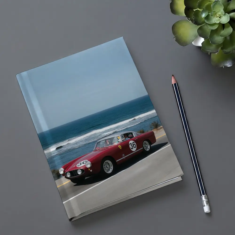 Ferrari Classic Race Car Coastal Road Drive – Notebooks