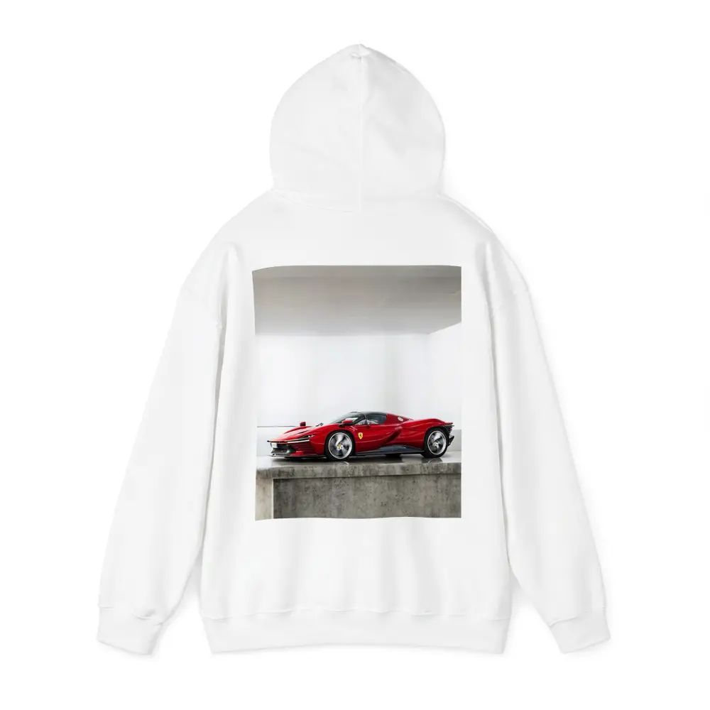 Ferrari Daytona SP3 Red Minimal Studio – Hoodies