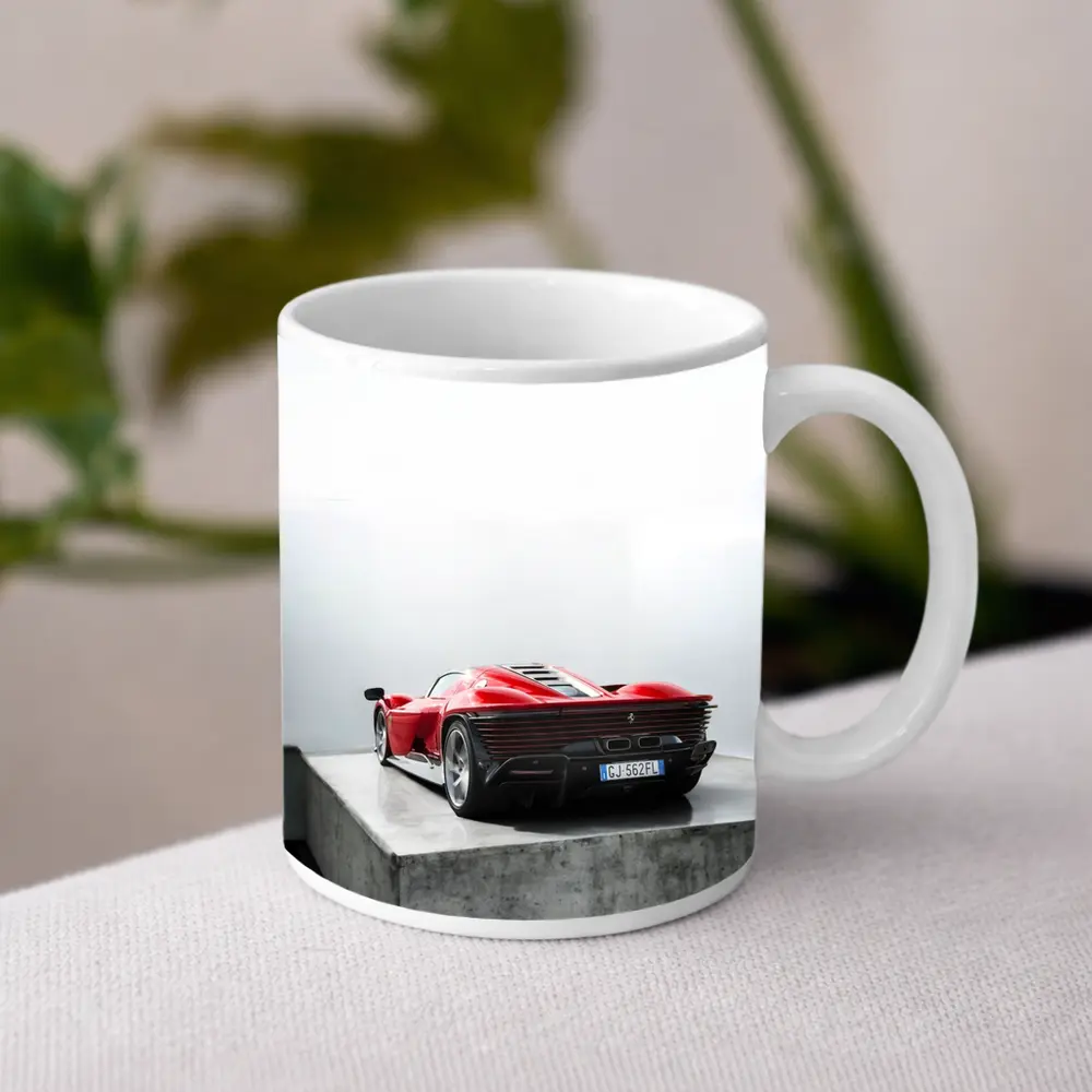 Ferrari Daytona SP3 Red Concrete Studio – Mugs