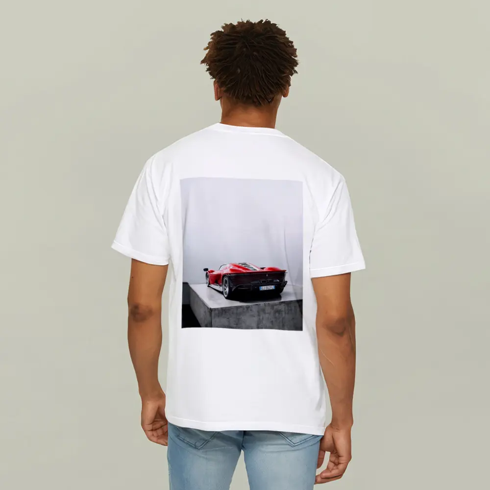 Ferrari Daytona SP3 Red Concrete Studio – T-Shirts