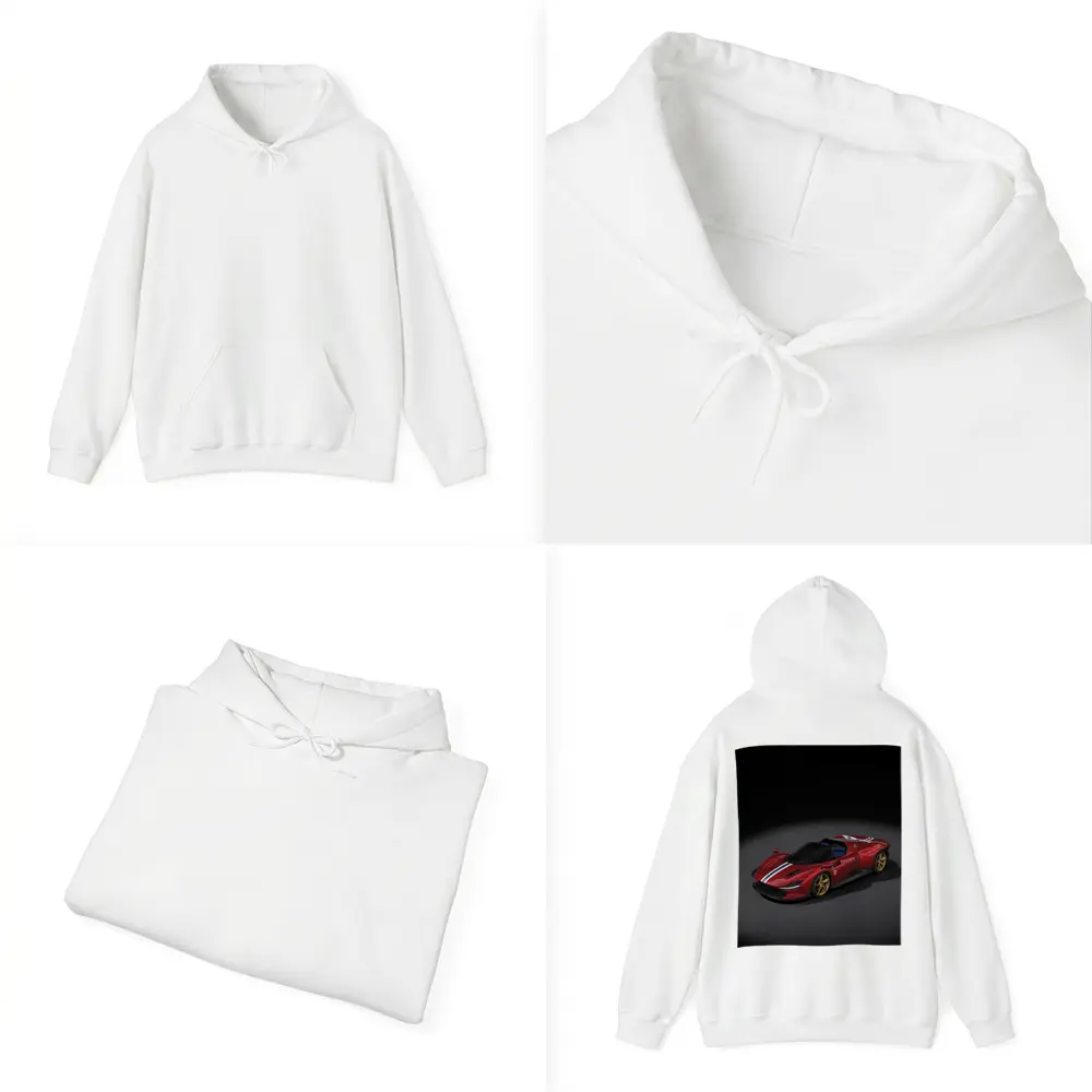 Ferrari Daytona SP3 Red Studio Shot – Hoodies