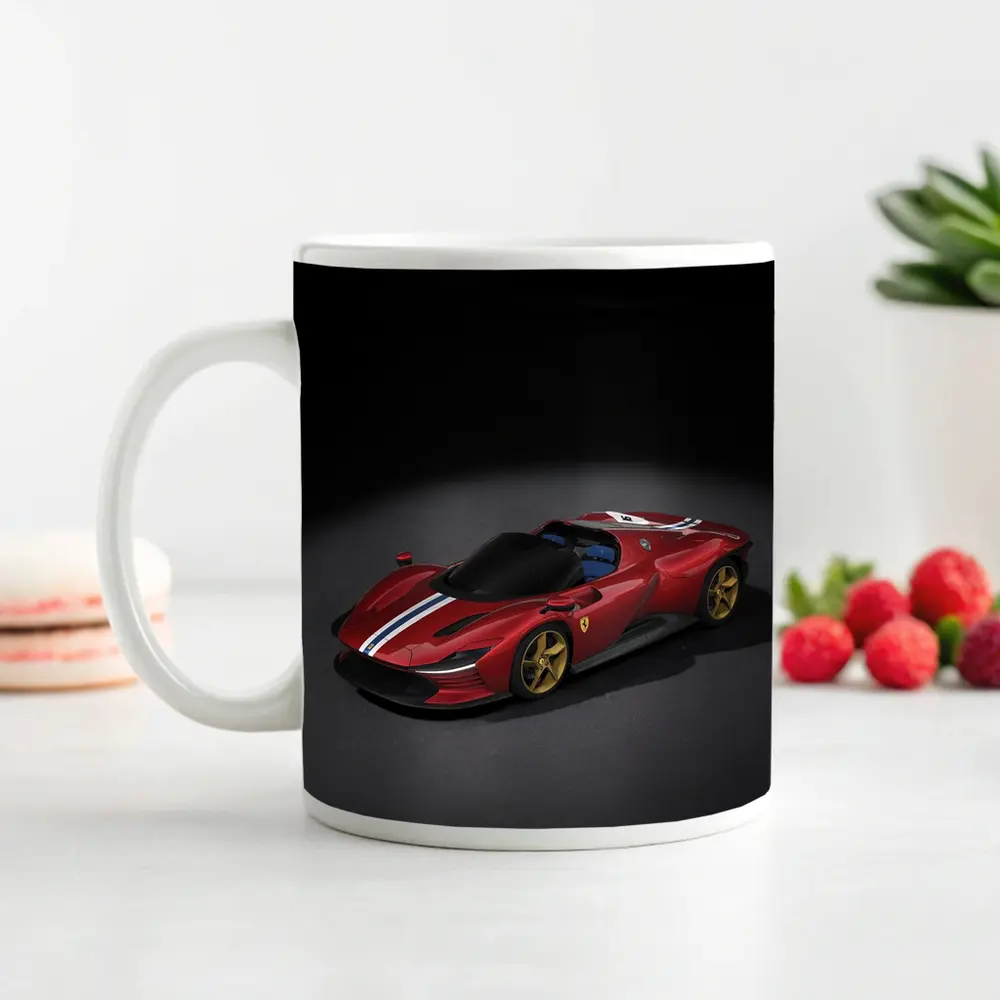 Ferrari Daytona SP3 Red Studio Shot – Mugs