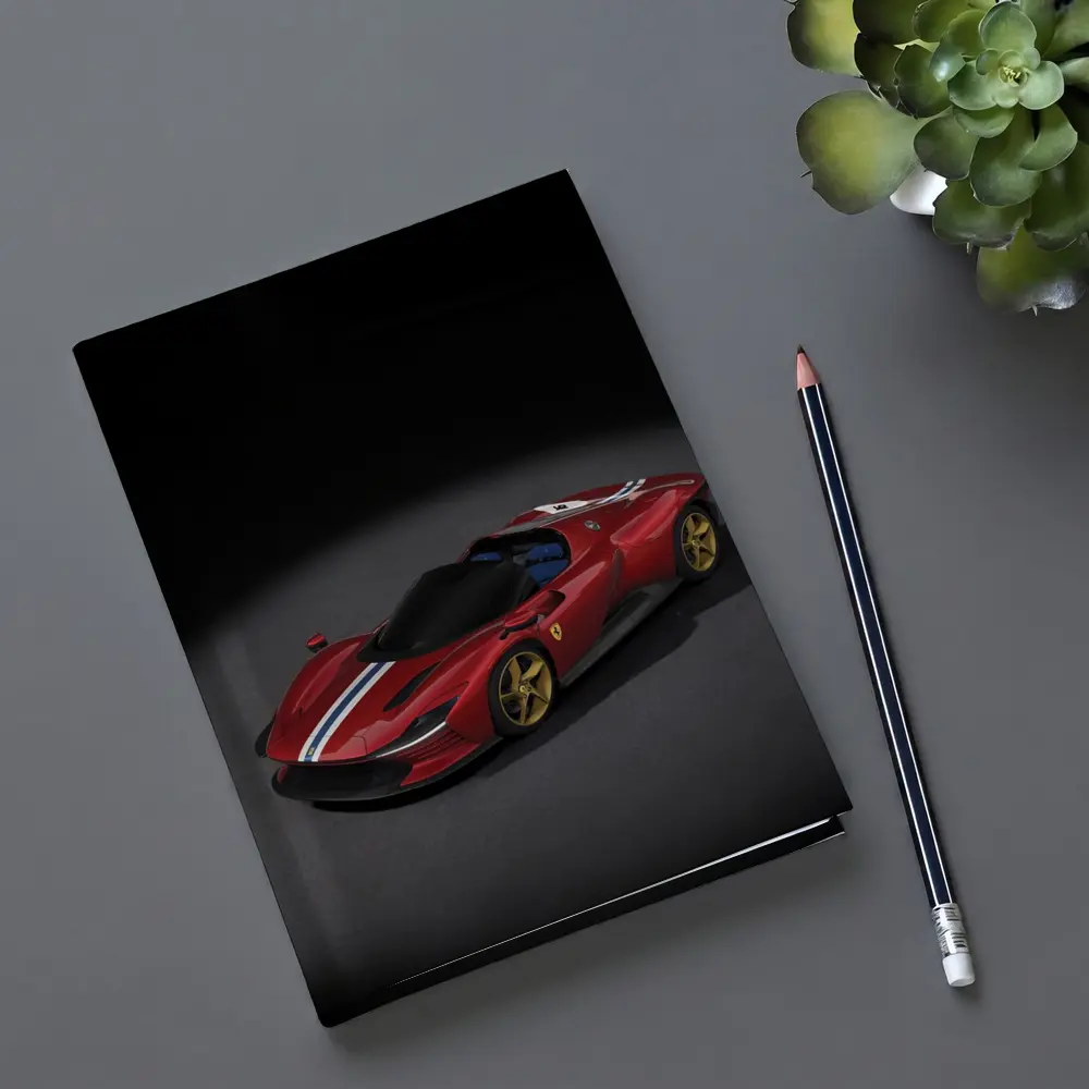Ferrari Daytona SP3 Red Studio Shot – Notebooks