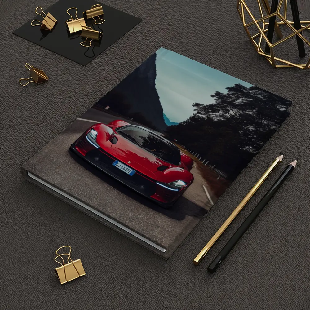 Ferrari Daytona SP3 Red Mountain Road – Notebooks