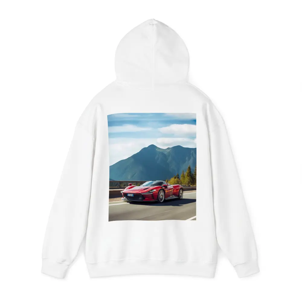 Ferrari Daytona SP3 Red Mountain Road – Hoodies