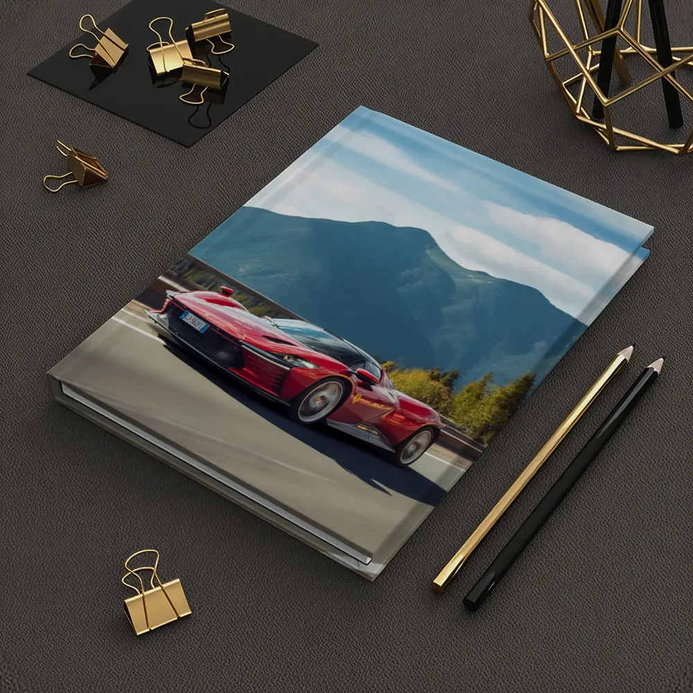 Ferrari Daytona SP3 Red Mountain Road – Notebooks