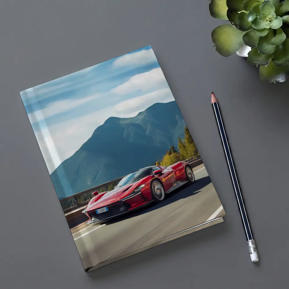 Ferrari Daytona SP3 Red Mountain Road – Notebooks
