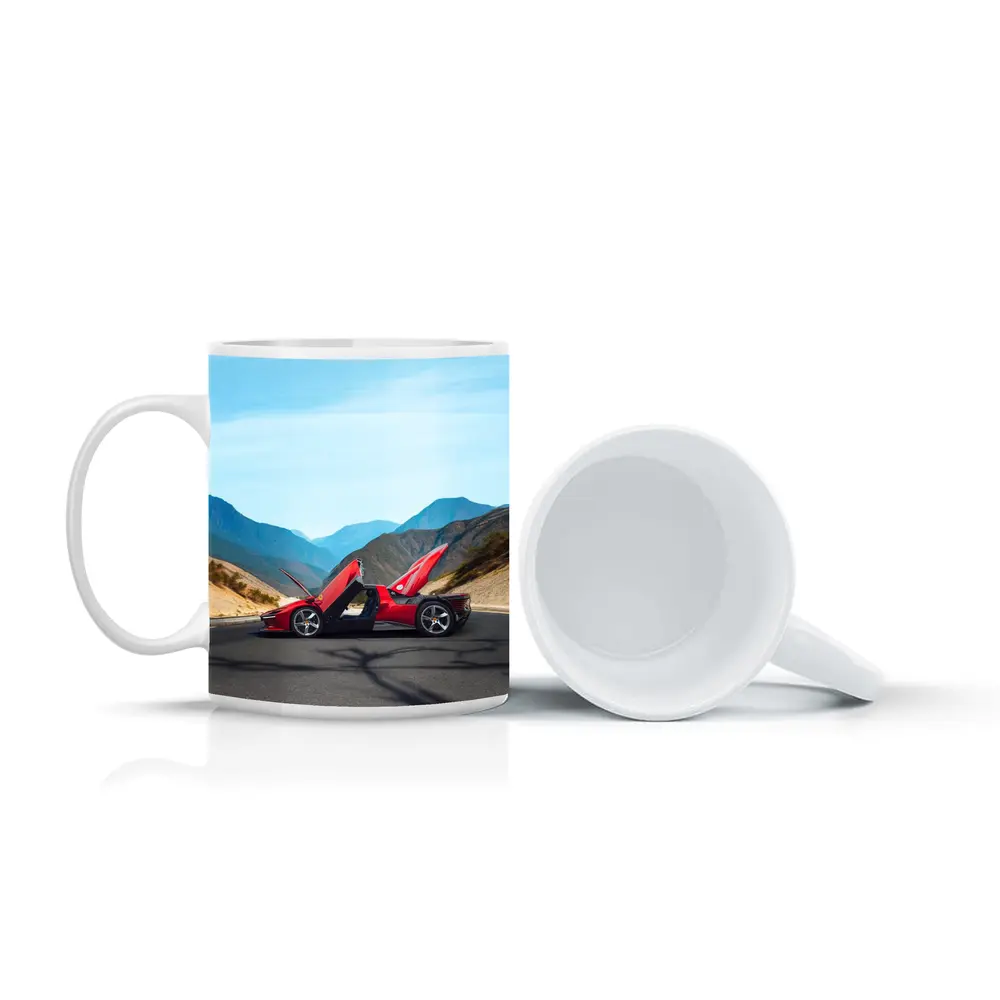 Ferrari Daytona SP3 Red Mountain Road – Mugs