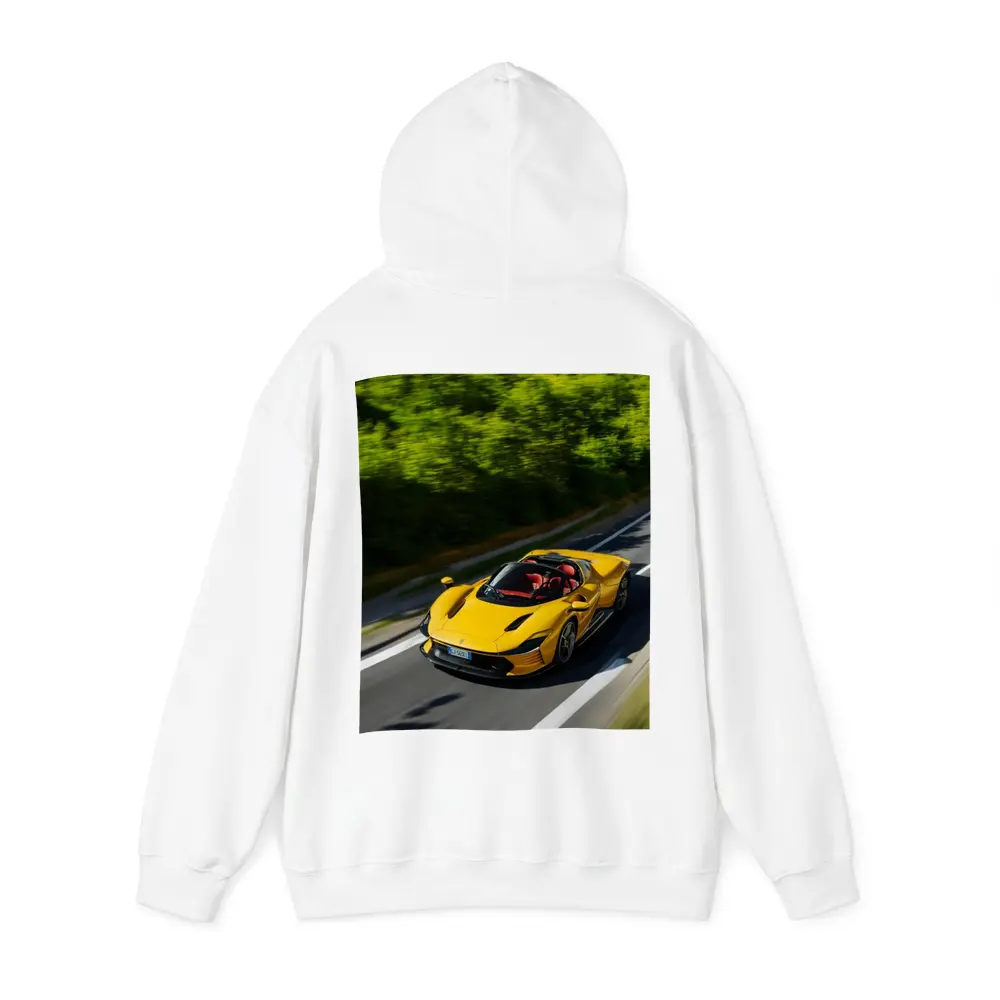 Ferrari Daytona SP3 Yellow Road Drive – Hoodies