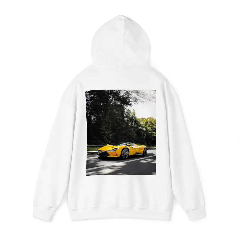 Ferrari Daytona SP3 Yellow Road Drive – Hoodies
