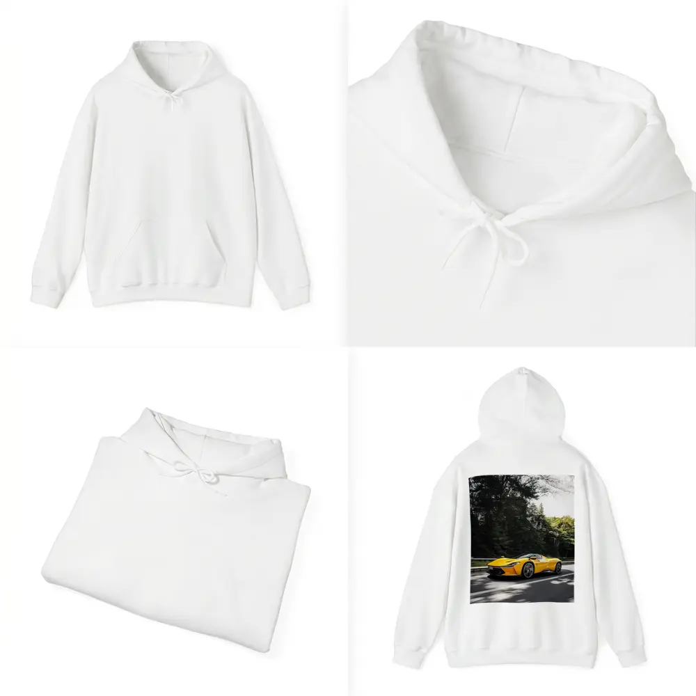 Ferrari Daytona SP3 Yellow Road Drive – Hoodies