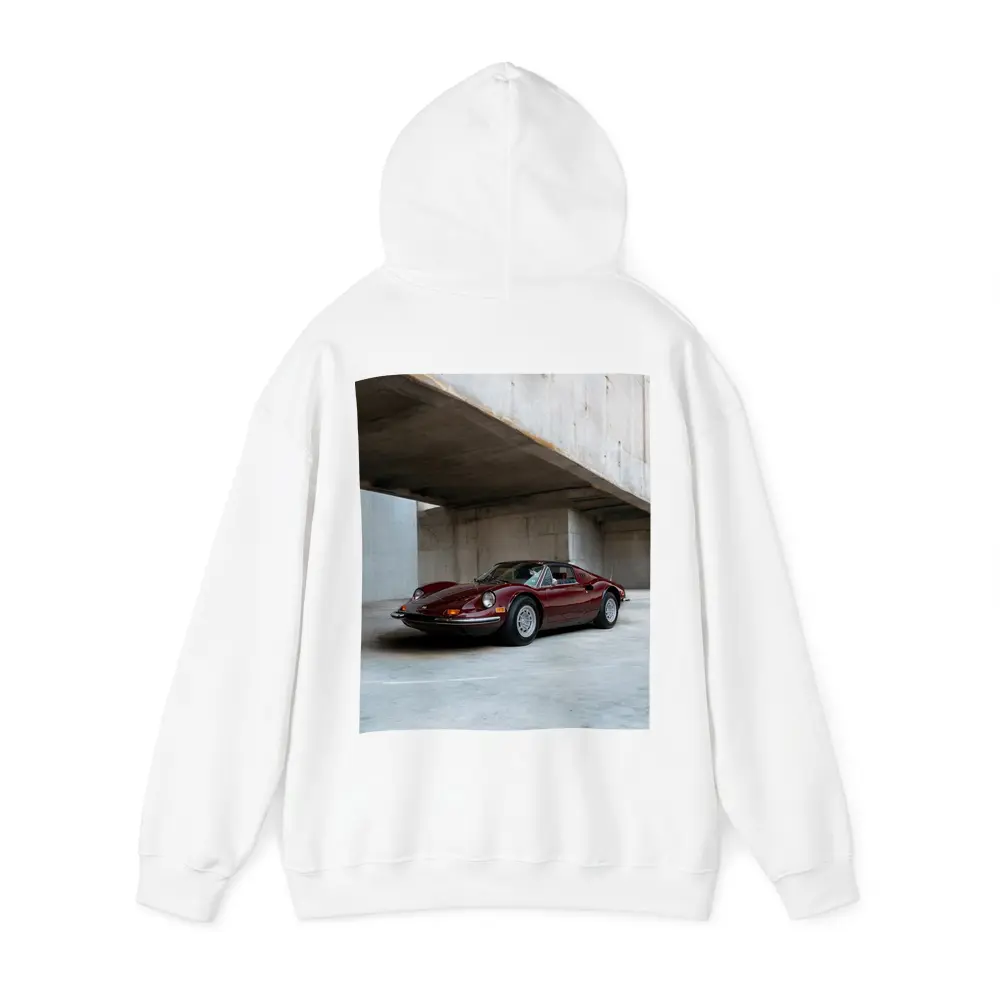 Ferrari Dino 246 GT Concrete Parking Structure – Hoodies