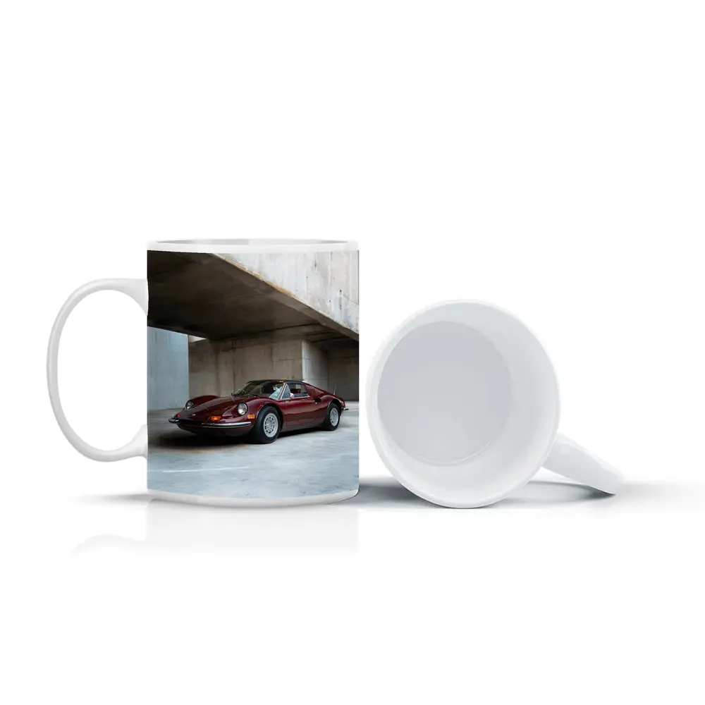 Ferrari Dino 246 GT Concrete Parking Structure – Mugs