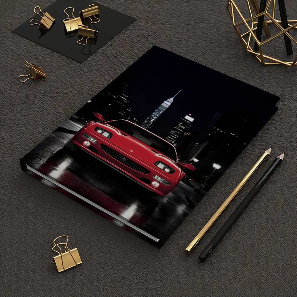 Ferrari F512 M Red Night City Street – Notebooks