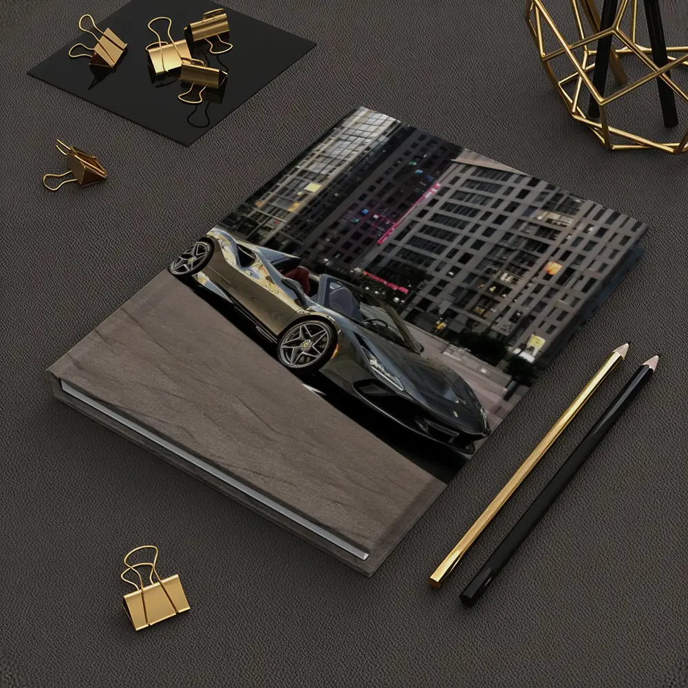 Ferrari F8 Spider City Night Skyline – Notebooks