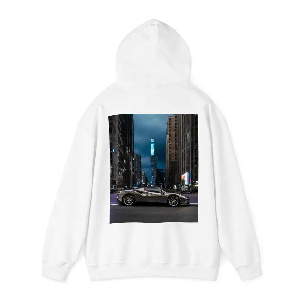 Ferrari F8 Spider City Night Street – Hoodies