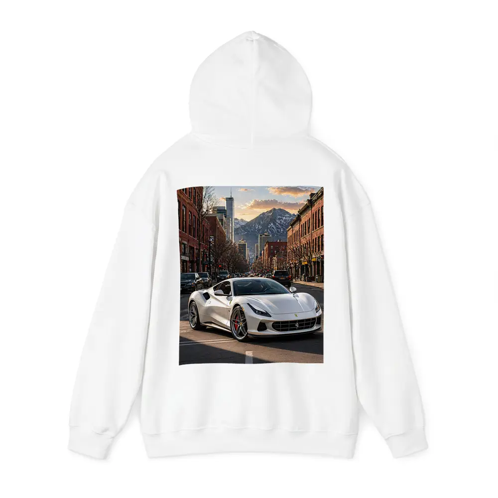 Ferrari F8 White City Mountain Street – Hoodies